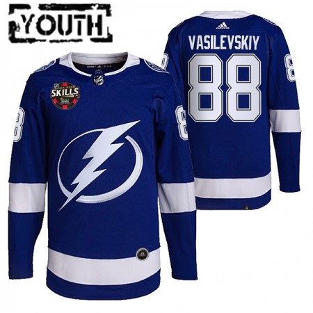 Tampa Bay Lightning Andrei Vasilevskiy 88 2022 NHL All-Star Skills Authentic Shirt - Kinderen